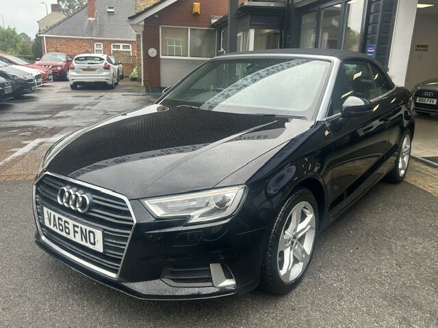 Audi A3 Cabriolet Convertible 1.4 Tfsi Cod Sport 2017 Black #6