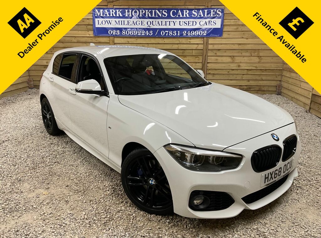 BMW 1 Series 118I Gpf M Sport White