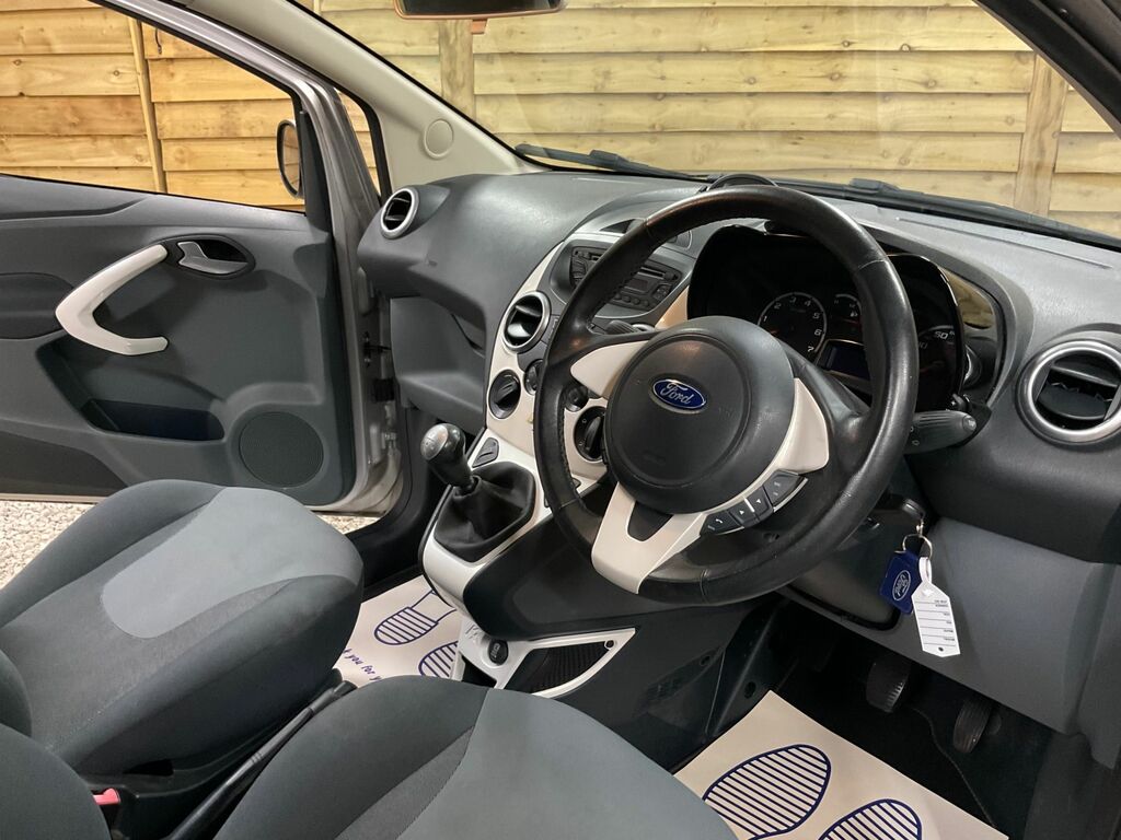 Ford KA Hatchback Silver #12