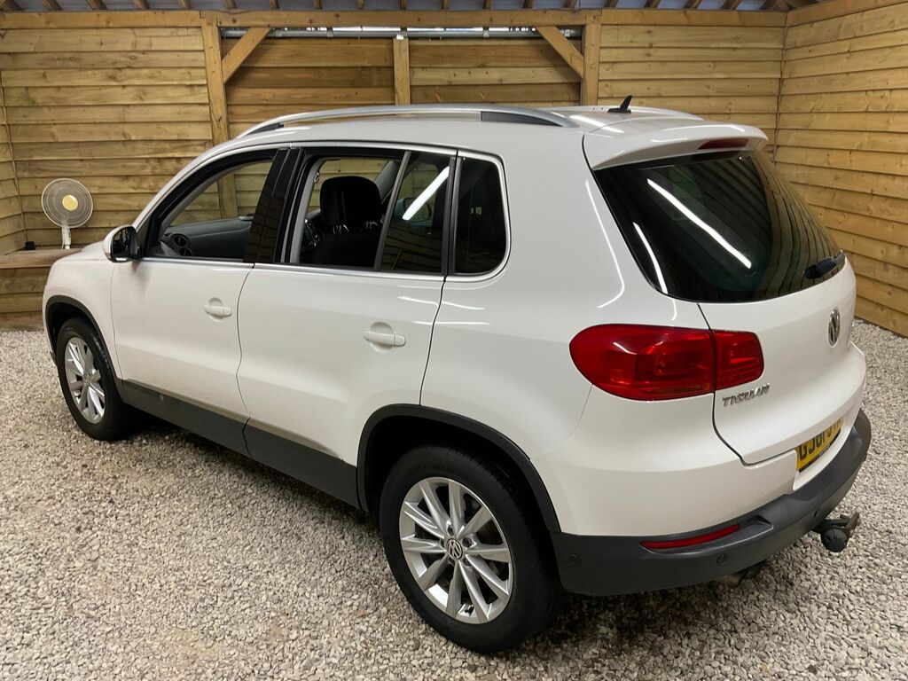 Volkswagen Tiguan Tdi Bluemotion Tech Se White #5