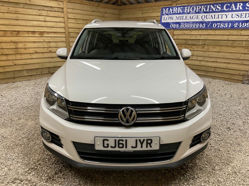 Volkswagen Tiguan Tdi Bluemotion Tech Se White #3