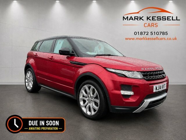 Land Rover Range Rover Evoque Suv Red