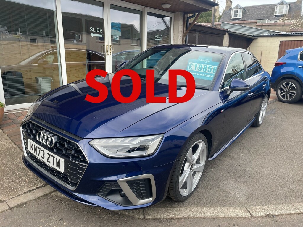 Audi A4 Saloon 2.0 Tdi 35 S Line 2023 Blue