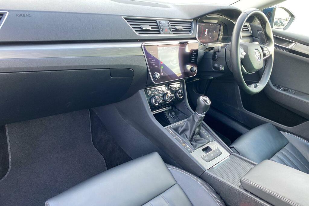 Skoda Superb 2.0 Tdi Se L Estate Euro 6 Ss Blue #2
