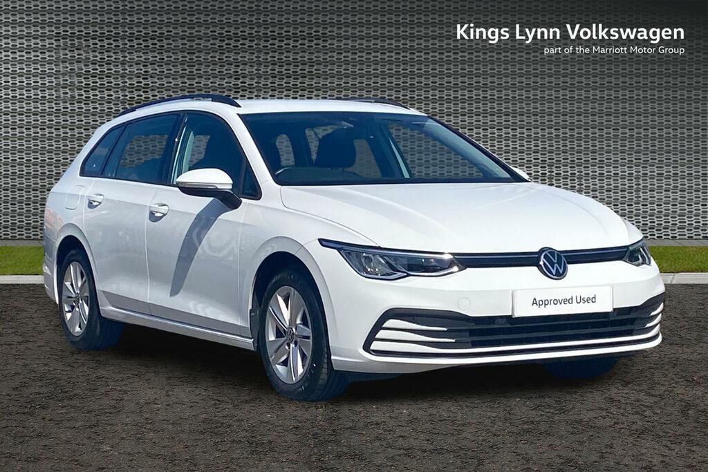 Volkswagen Golf 2.0 Tdi Life Estate Euro 6 Ss White
