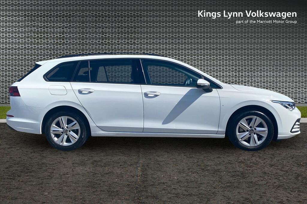Volkswagen Golf 2.0 Tdi Life Estate Euro 6 Ss White #4