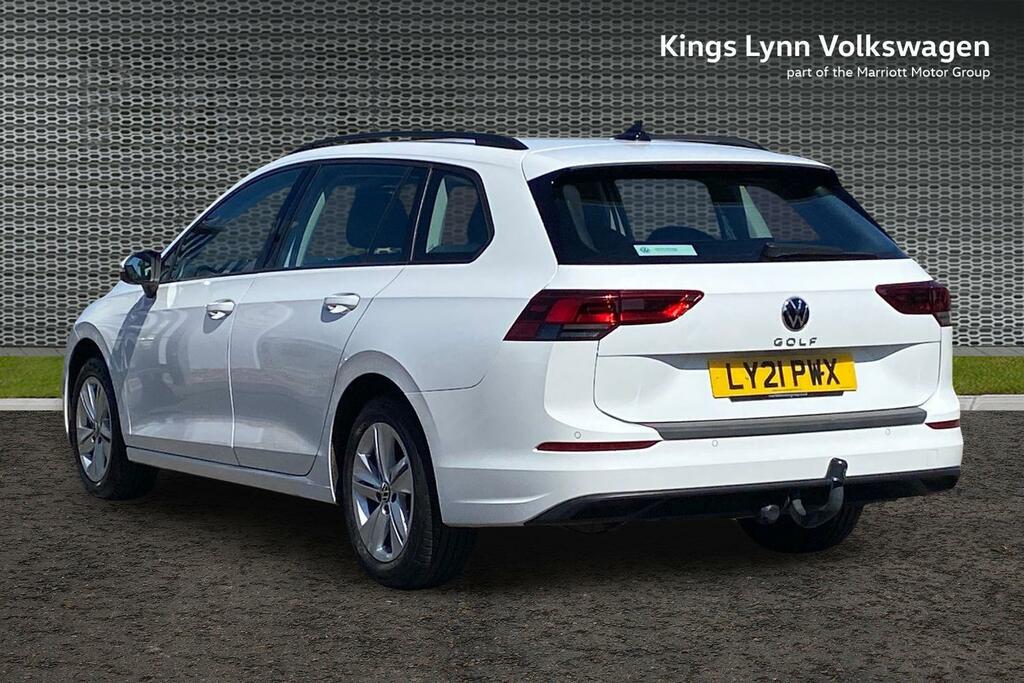 Volkswagen Golf 2.0 Tdi Life Estate Euro 6 Ss White #3