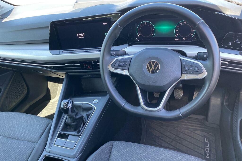 Volkswagen Golf 2.0 Tdi Life Estate Euro 6 Ss White #6