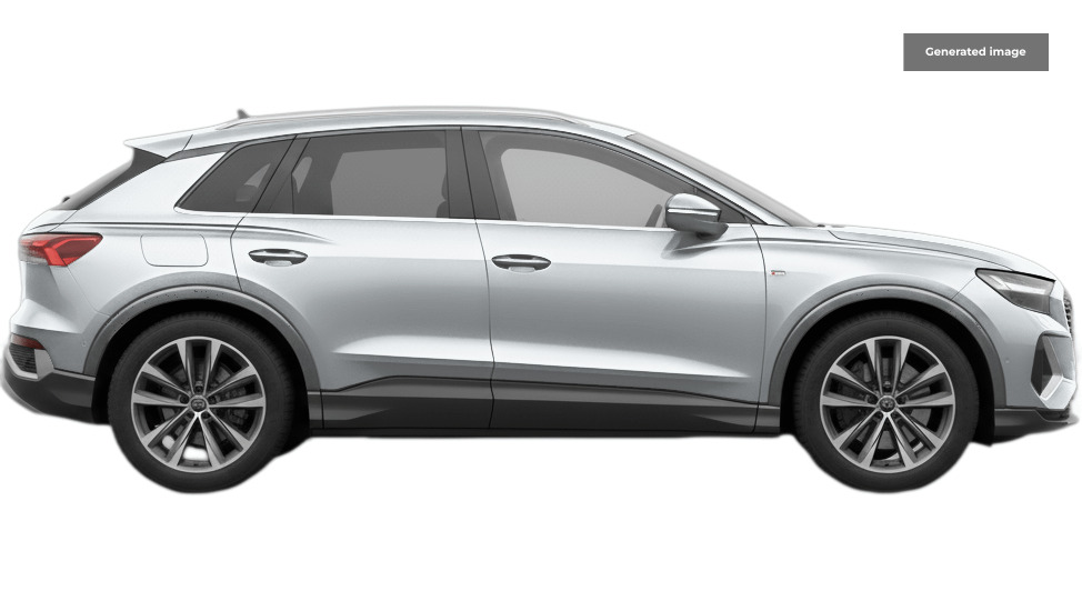 Audi Q4 E Tron 35 S Line Suv 55Kwh 170 Ps AV23HPX White #6