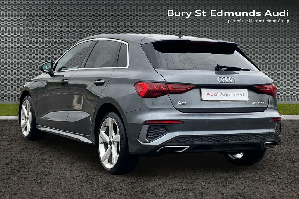 Audi A3 1.4 Tfsie 40 S Line Sportback Plug-in H PX23NWS Grey #3