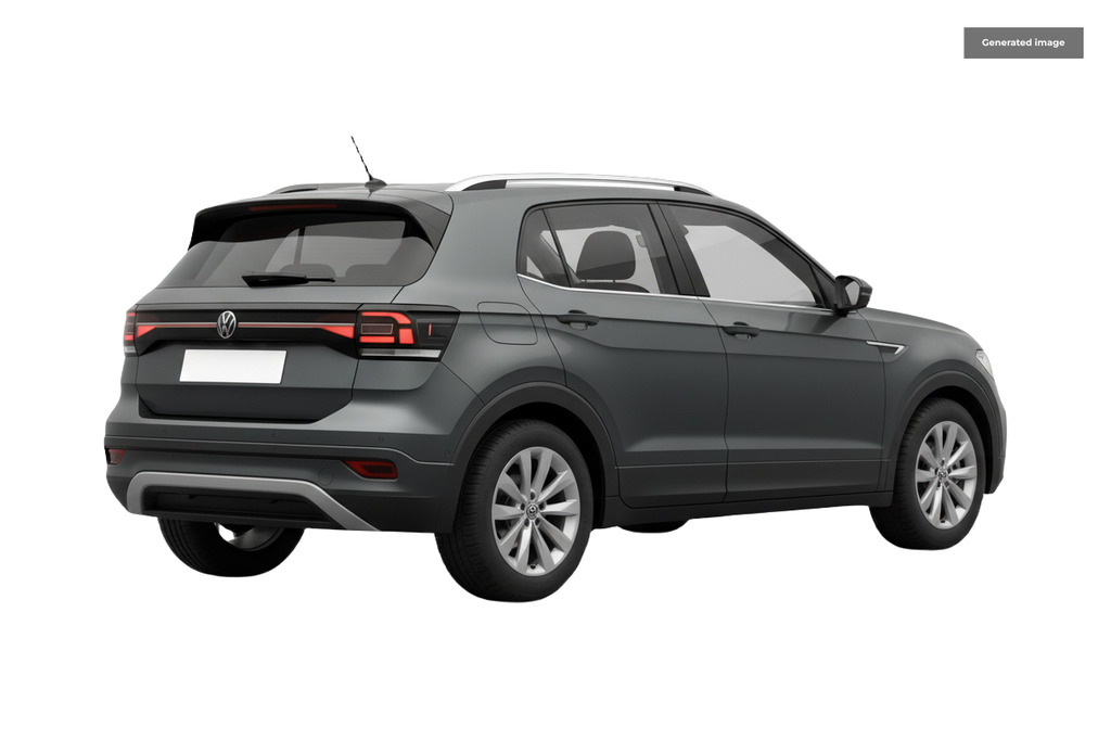 Volkswagen T-Cross 1.0 Tsi R-line Suv Dsg Euro 6 Ss 11 Black #3