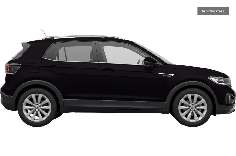 Volkswagen T-Cross 1.0 Tsi R-line Suv Dsg Euro 6 Ss 11 Black #5