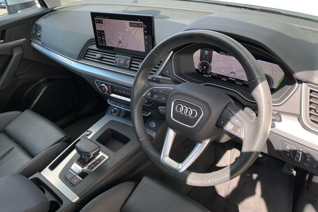 Audi Q5 2.0 Tfsie 50 Sport Suv Plug-in Hybrid S LM24NMA Silver #6