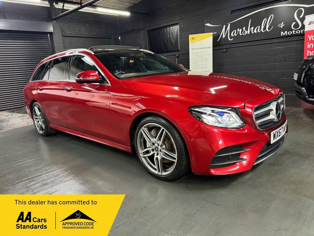 Mercedes-Benz E Class 2L Amg Line Red