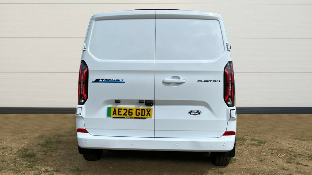 Ford Transit Custom Ford E-transit Custom 340 L2 E 100Kw 71Kwh H1 Van AE26GDX White #6