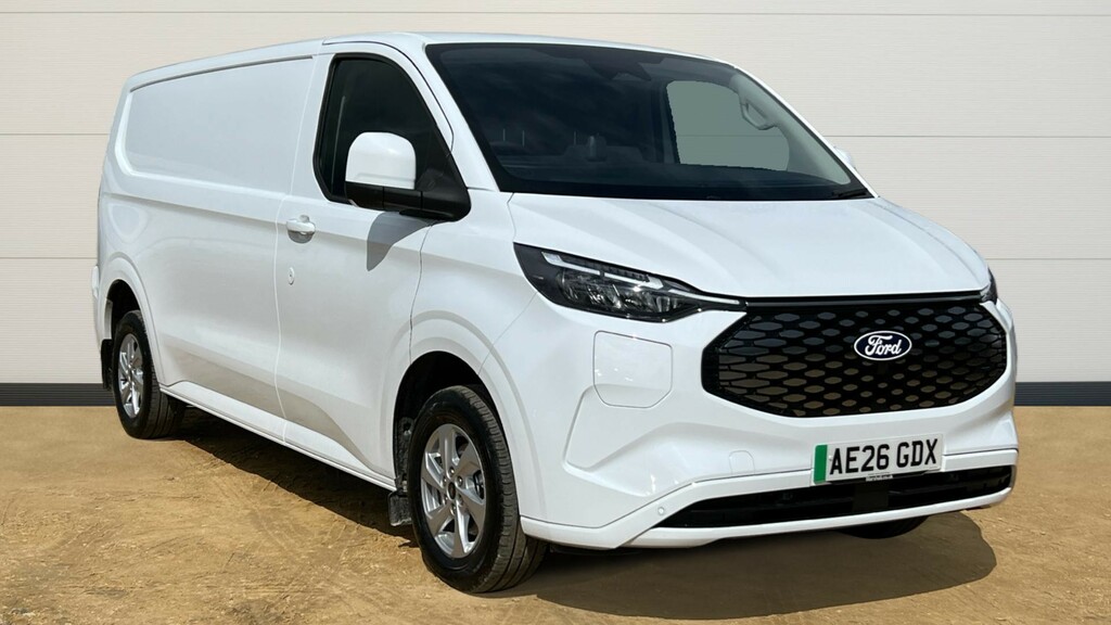 Ford Transit Custom Ford E-transit Custom 340 L2 E 100Kw 71Kwh H1 Van AE26GDX White