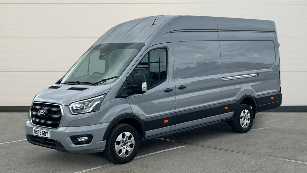 Ford Transit Custom 2.0 350 Ecoblue Mhev Leader Panel Van M Grey #9