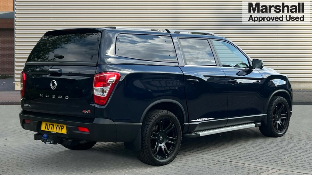 SsangYong Musso Musso Double Cab Pick Up Rebel Black #3