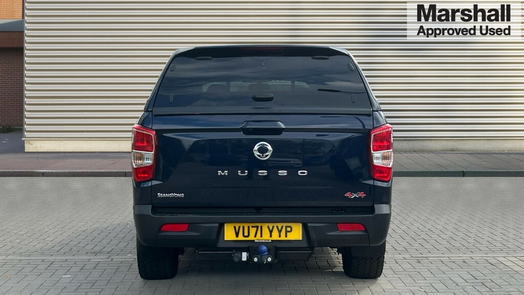 SsangYong Musso Musso Double Cab Pick Up Rebel Black #4