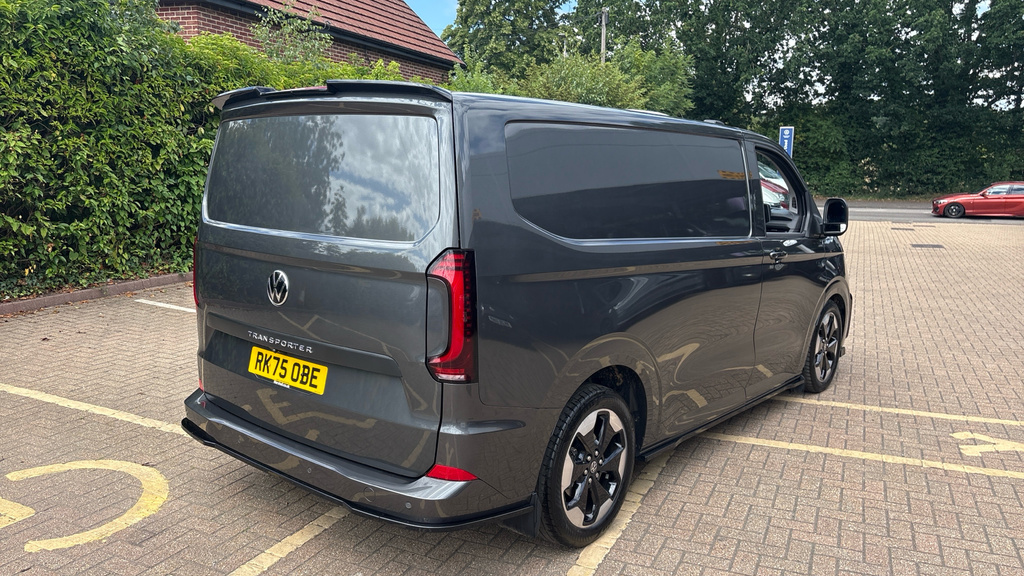 Volkswagen Transporter Transporter Panel Van Grey #46
