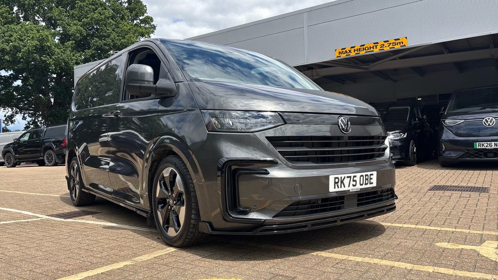 Volkswagen Transporter Transporter Panel Van Grey #34