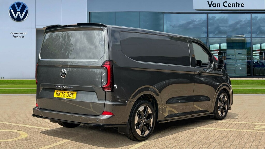 Volkswagen Transporter Transporter Panel Van Grey #20