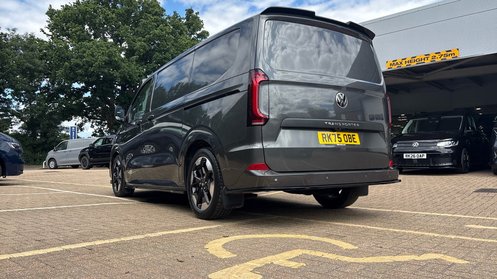 Volkswagen Transporter Transporter Panel Van Grey #49