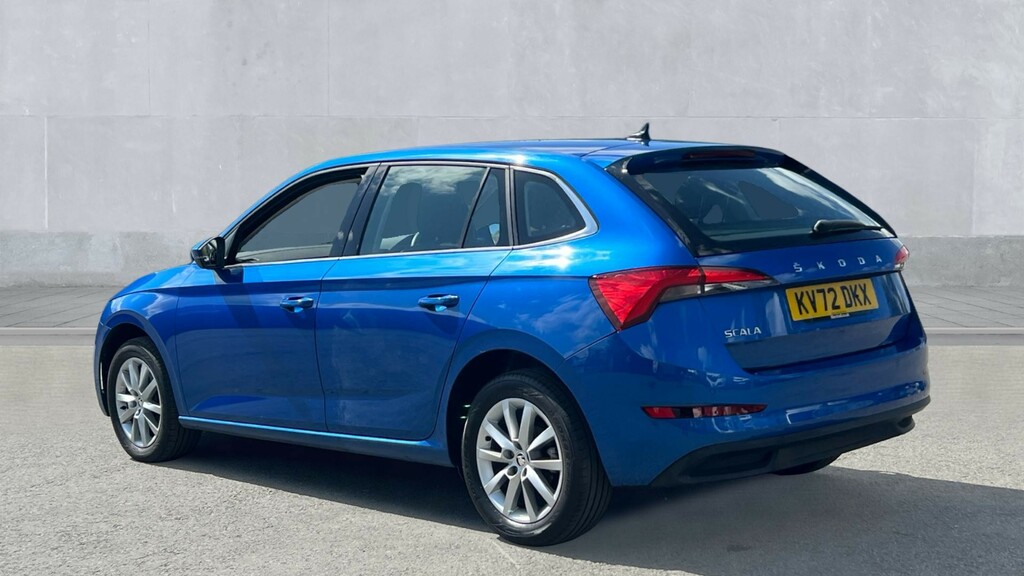 Skoda Scala Scala 1.5 Tsi Se Technology Dsg KV72DKX Blue #3
