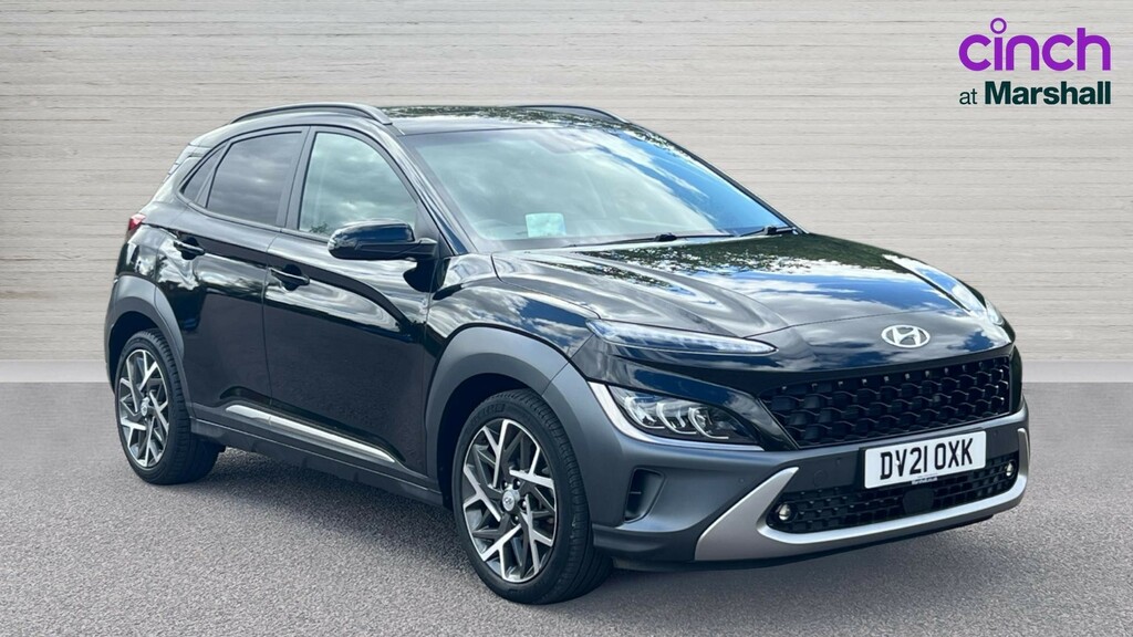 Hyundai Kona Kona 1.6 Gdi Hybrid Ultimate Dct Black
