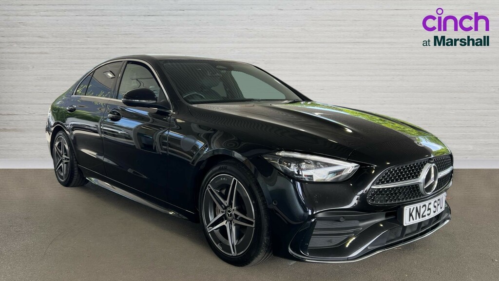 Mercedes-Benz C Class C Class C200 Amg Line 9G-tronic Black