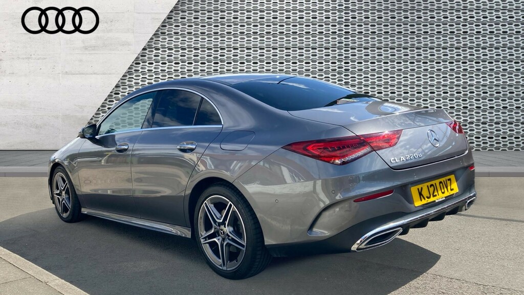 Mercedes-Benz CLA Class Cla 220D Amg Line Premium Tip KJ21OVZ Grey #3