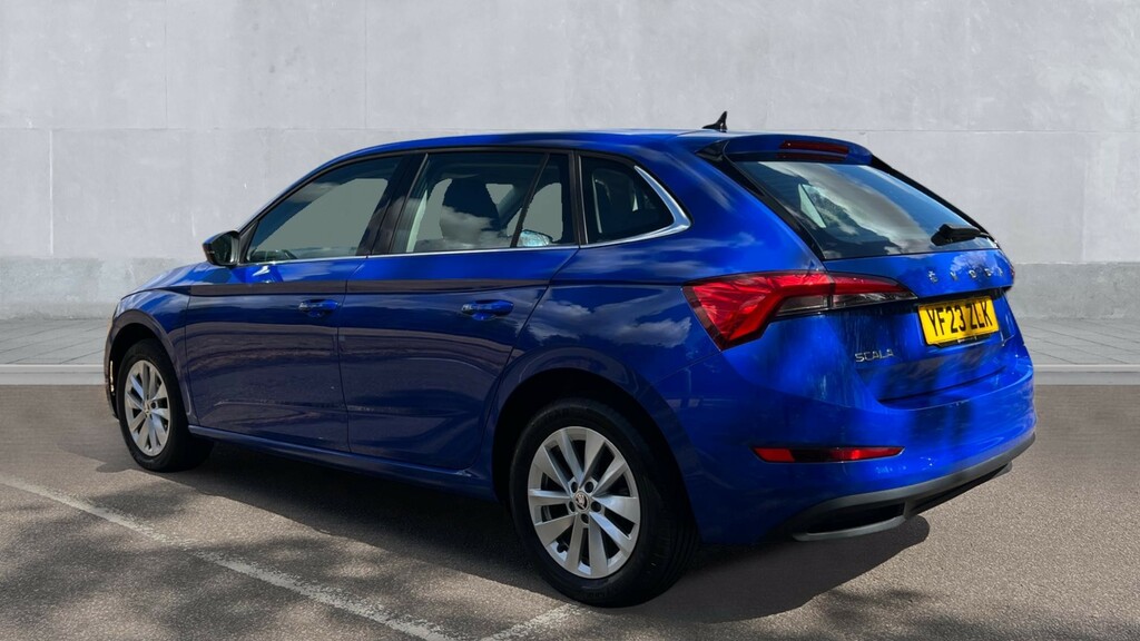 Skoda Scala Scala 1.0 Tsi 110 Se Technology YF23ZLK Blue #3