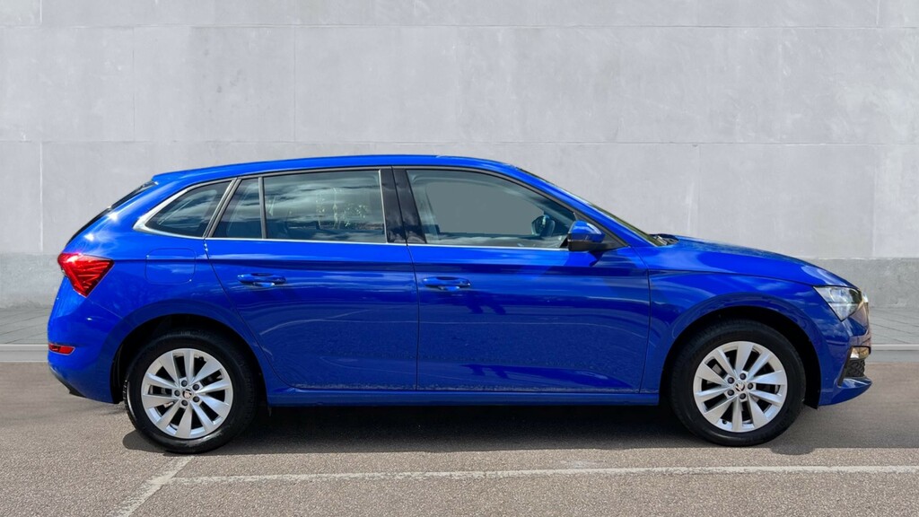 Skoda Scala Scala 1.0 Tsi 110 Se Technology YF23ZLK Blue #4