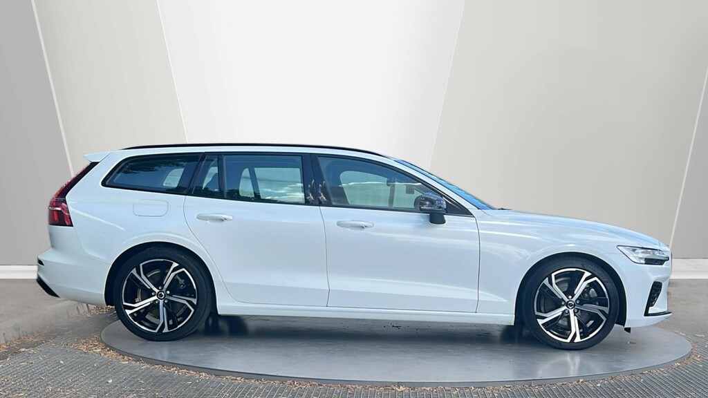 Volvo V60 V60 2.0 T6 350 Recharge Phev Plus Dark Awd A White #3
