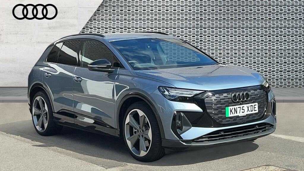 Audi Q4 E Tron Q4 210Kw 45 82Kwh Black Edition Blue