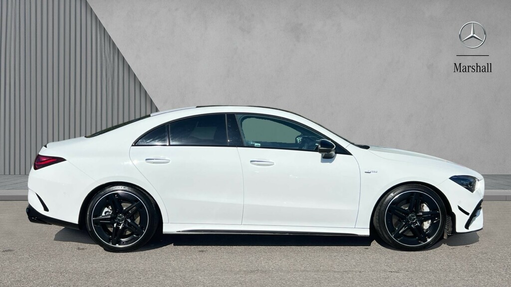 Mercedes-Benz CLA Class Cla 35 Premium Plus 4Matic Tip KM75ULP White #4