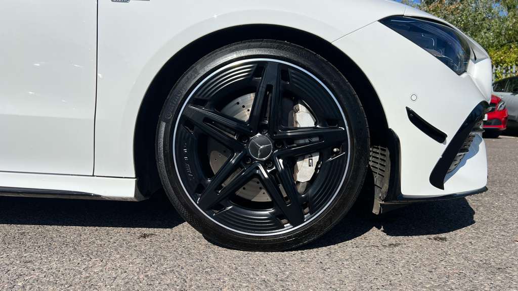 Mercedes-Benz CLA Class Cla 35 Premium Plus 4Matic Tip KM75ULP White #5