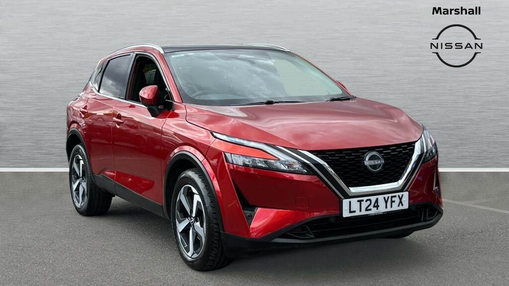 Nissan Qashqai Qashqai 1.3 Dig-t Mh 158 N-connecta Xtronic Red