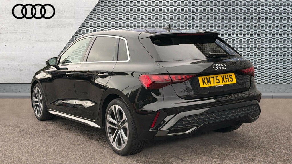Audi A3 A3 1.5 Tfsi 150 S Line S Tronic KM75XHS Black #3