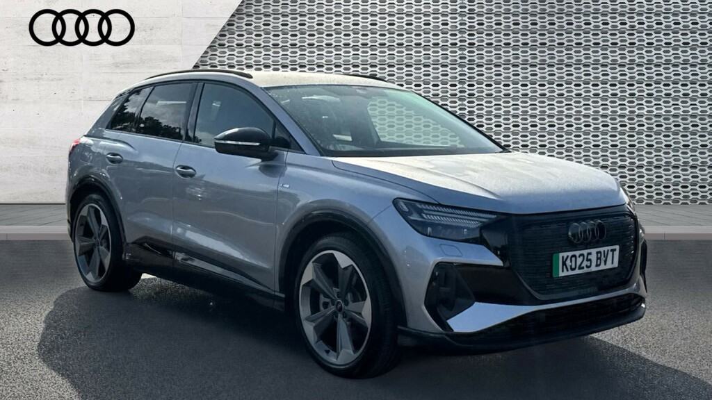 Audi Q4 E Tron Q4 210Kw 45 82Kwh Black Edition Silver