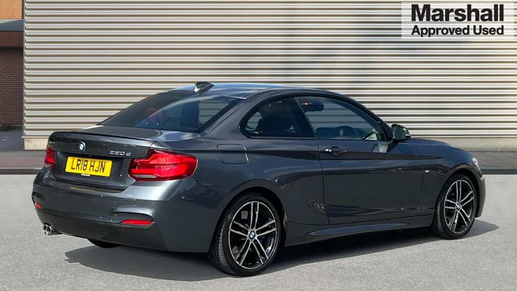 BMW 2 Series 2 Series 220D M Sport Nav Step LR18HJN Grey #3