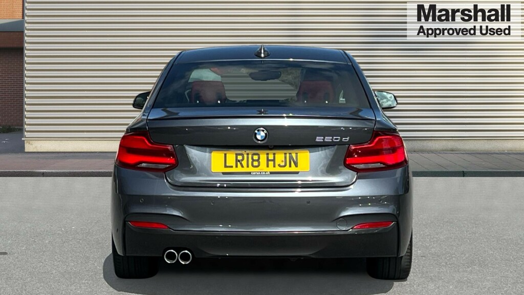 BMW 2 Series 2 Series 220D M Sport Nav Step LR18HJN Grey #4