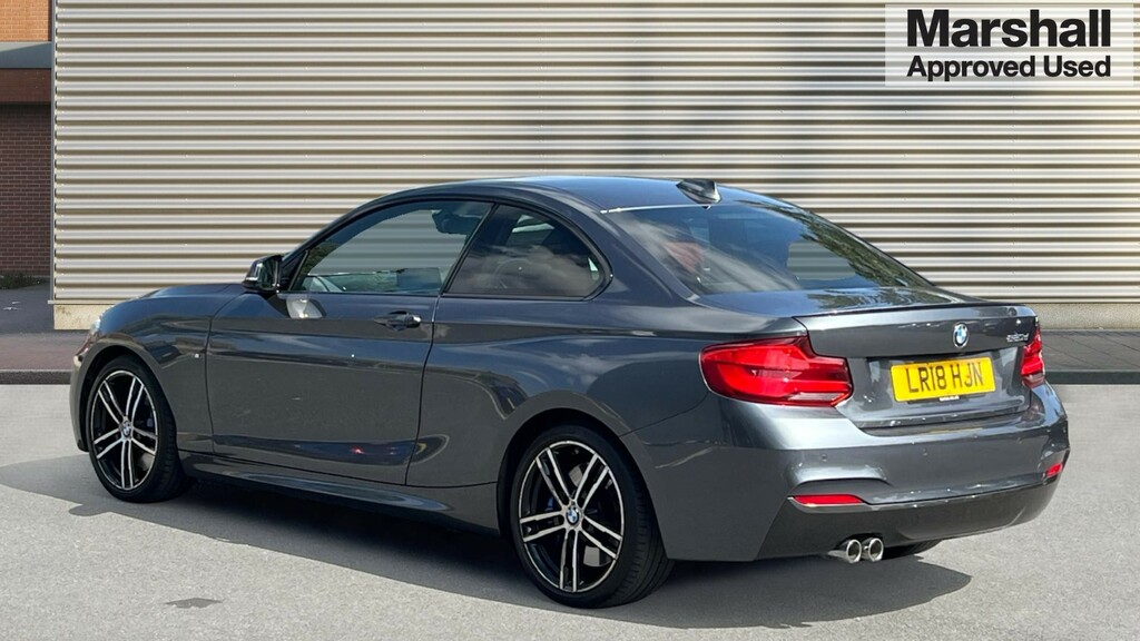 BMW 2 Series 2 Series 220D M Sport Nav Step LR18HJN Grey #5