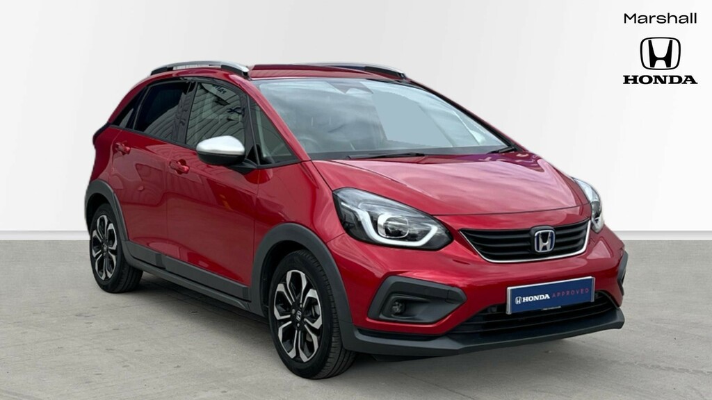 Honda Jazz Jazz 1.5 I-mmd Hybrid Crosstar Ex Ecvt Red