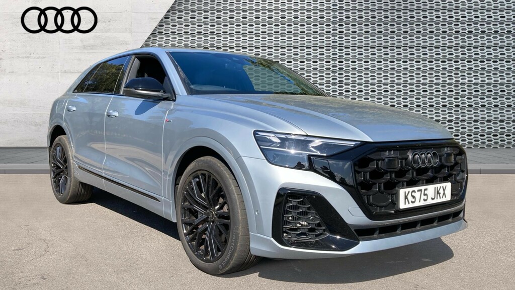 Audi Q8 Q8 3.0 Tfsi E Quattro 394 Black Edition Tiptro Silver