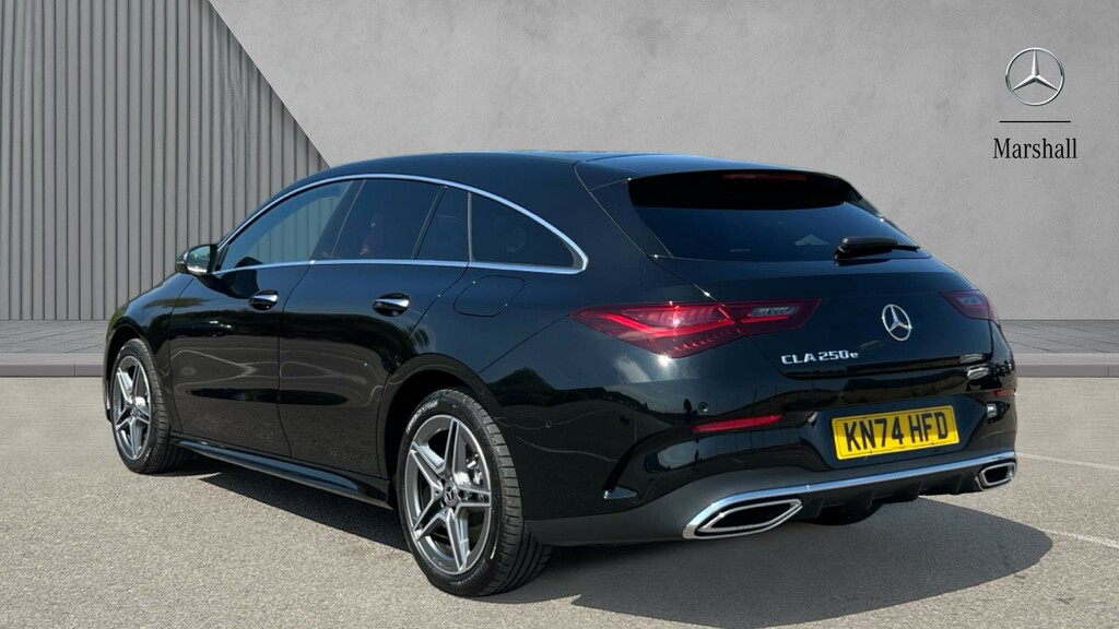 Mercedes-Benz CLA Class Cla 250E Amg Line Executive Tip KN74HFD Black #2