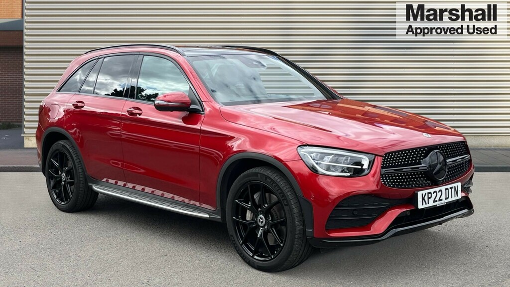 Mercedes-Benz GLC Class Glc 300D 4Matic Amg Line Premium Pls 9G-tronic Red