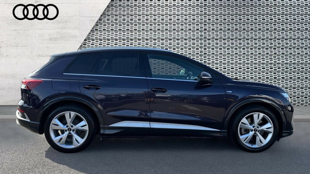 Audi Q4 E Tron Q4 210Kw 45 82Kwh S Line Leather WG24VXD Purple #4