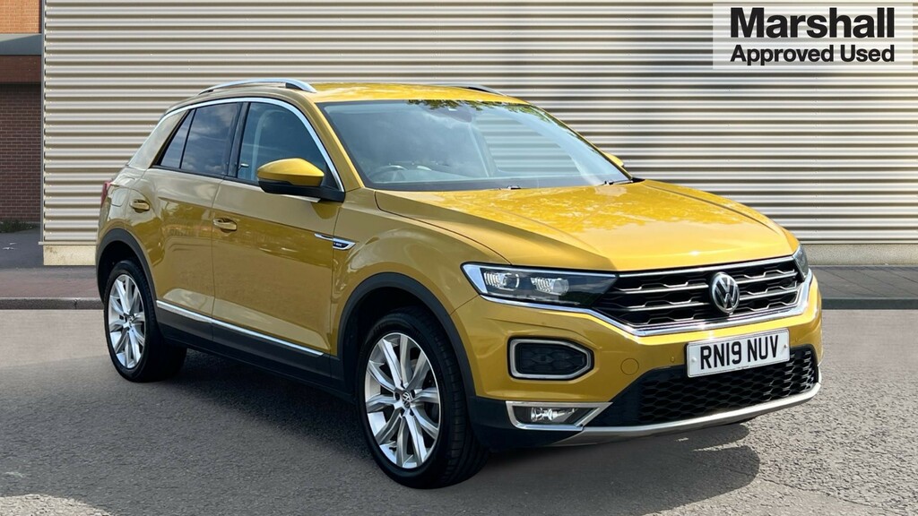 Volkswagen T-Roc T-roc 1.5 Tsi Evo Sel Dsg Yellow