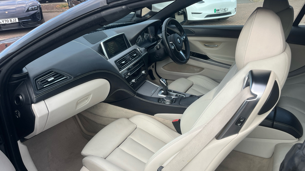 BMW 6 Series Black #10